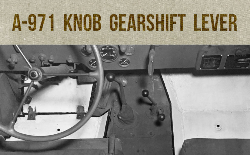 A-971 Knob Gearshift Lever